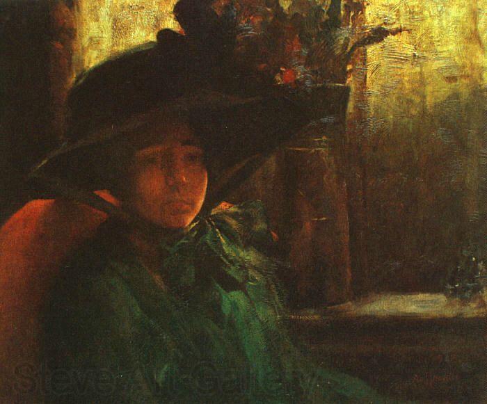 Artur Timoteo da Costa Lady in Green